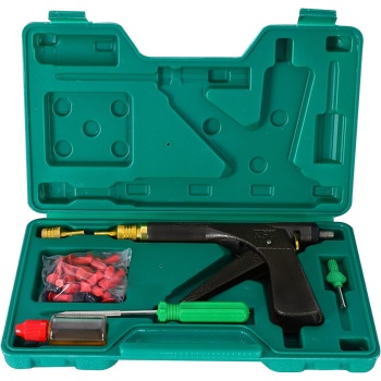 Tire Repair Kit, Tire Plug Kit Heavy Duty Professional, Deluxe Tubeless Tire