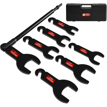 BETOOLL 8PCS Pneumatic Fan Clutch Wrench, 43300 Fan Clutch Removal Tool Kit