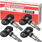 Autel TPMS Sensor Set of 4, MX-Sensor 2in 1 Dual Frequency 315MHz + 433MHz