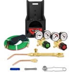 RX WELD Light Duty Portable Outfit Brazing Hvac Torch Kit, Oxy Acetylene Cutting