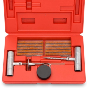 TOOLUXE 50002L -35 Piece Tire Repair Universal Heavy Duty Tire Repair Kit