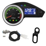 Universal Motorcycle Speedometer Gauge LCD Digital Speedometer for Motorcycle
