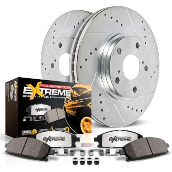 Power Stop K1890-36 Rear Z36 Truck & Tow Brake Kit, Carbon Fiber Ceramic Brake