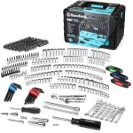 DURATECH 497-Piece Mechanics Tool Set, Include SAE/Metric Sockets, 90-Tooth