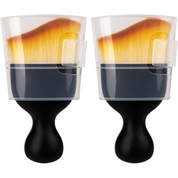 2PCS Car Interior Detailing Brush, Auto Car Detailing Brush Dusting Brush