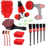 Car Detailing Kit, 18Pcs Reliable Car Cleaning Kit Includes Various